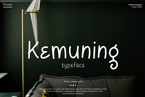 Kemuning Typeface