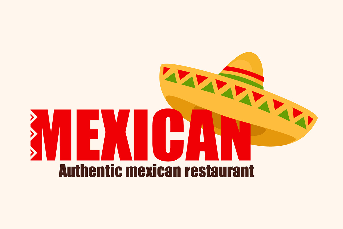 Logo  Mexican restaurant, an Object Graphic by Viktorijareut