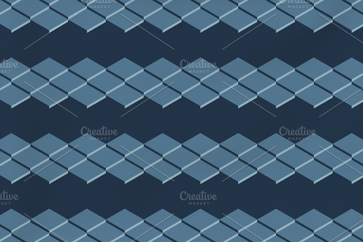 Staggered Glow Pattern, a Pattern Graphic by Pyopo (Photo 3 of 3)