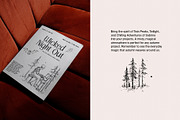 Autumn Mystique: Line Art Collection, a Decorative Illustration by divanovskaya_nv (Thumbnail 4 of 12)