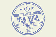 Passport Stamps & Travel Visa Signs, a Transportation Illustration by Kaushal Jangid (Thumbnail 5 of 14)