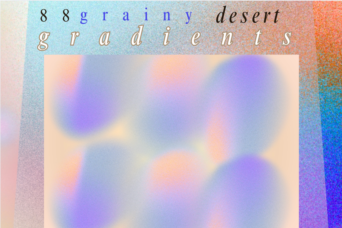 88 Grainy Gradients Desert Landscape, a Background Graphic by Eryn Rose Design (Photo 1 of 22)