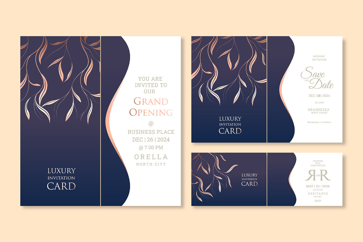 175+ Abstract Vector Invitations, an Invitation Template by M6 Gallery (Photo 54 of 126)