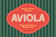 Aviola - Hand drawn Sans, a Handwritten Font by Uncarving (Thumbnail 2 of 9)