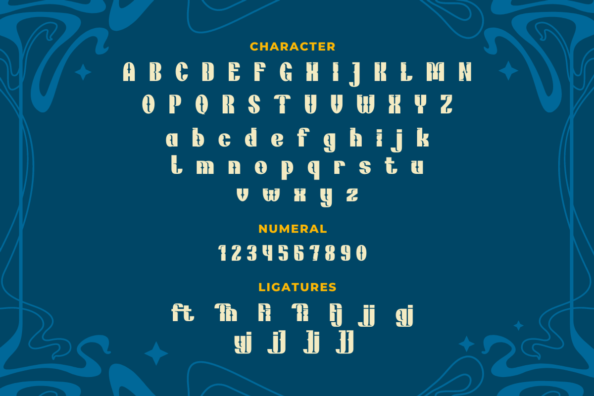 Bhikum | Groovy Retro Font, a Font by twinstd (Photo 10 of 12)