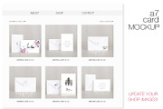 A7 Card/Invitation Nordic Mockup, a Print Template by Inspire Mockups (Thumbnail 5 of 7)