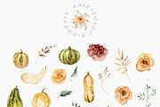 SEPTEMBER Watercolor Fall Set, an Object Graphic by Kaleriia (Thumbnail 3 of 13)