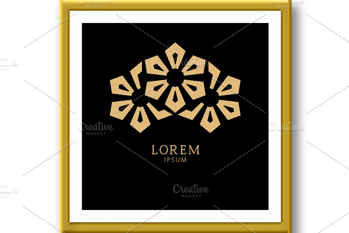 Abstract floral symbol. Graphic, an Object Graphic by RODINA (Photo 2 of 3)