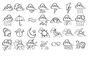707 Hand Draw doodle icons set, an Outline Icon by TKDoodle (Thumbnail 16 of 17)