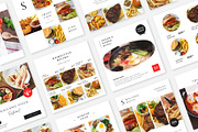 Food IG Templates vol.1 | PS & Canva, a Social Media Template by Studio Siv (Thumbnail 3 of 5)