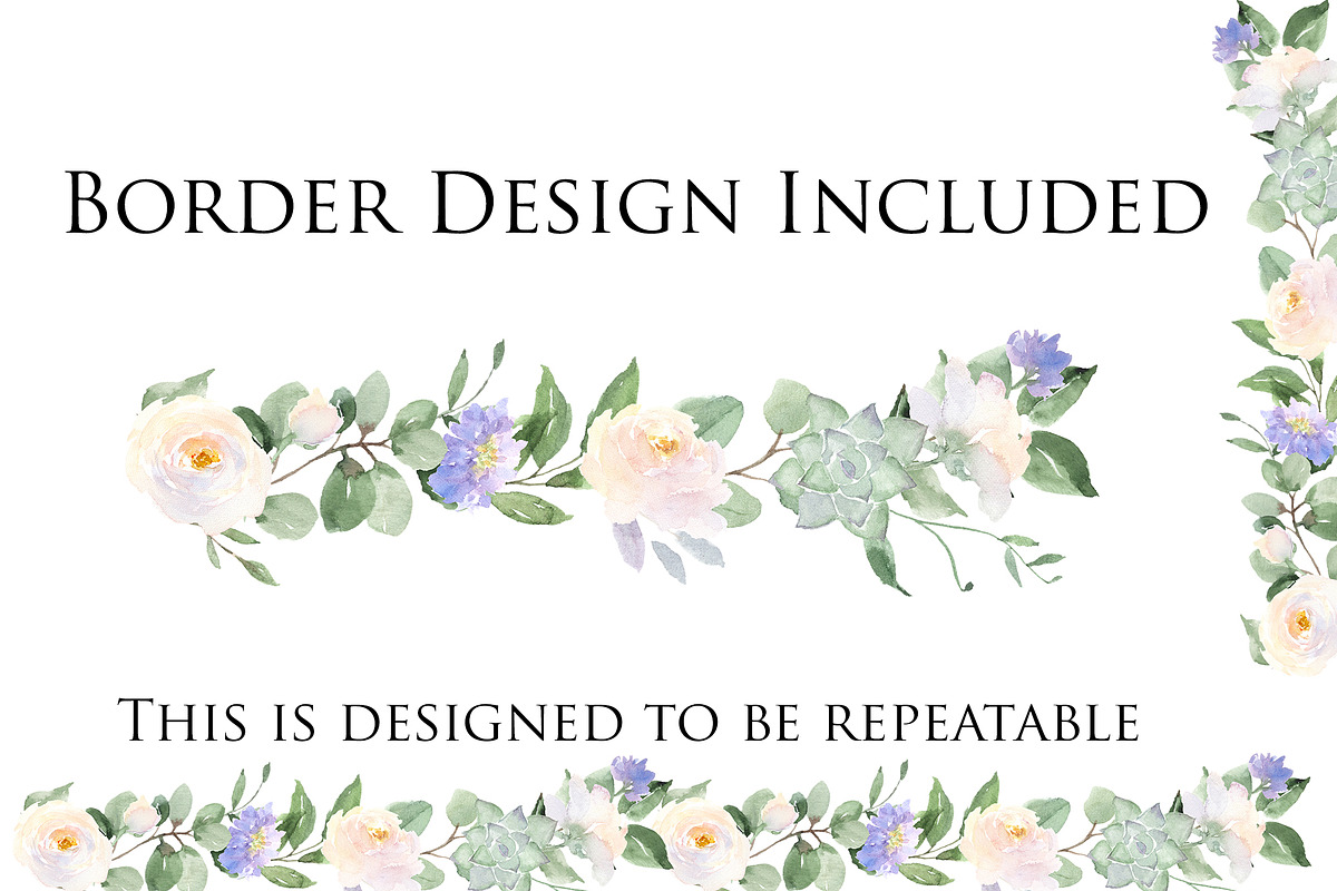 Greenery Bundle with White Flowers, an Illustration by Graphic Blue Bird (Photo 7 of 10)