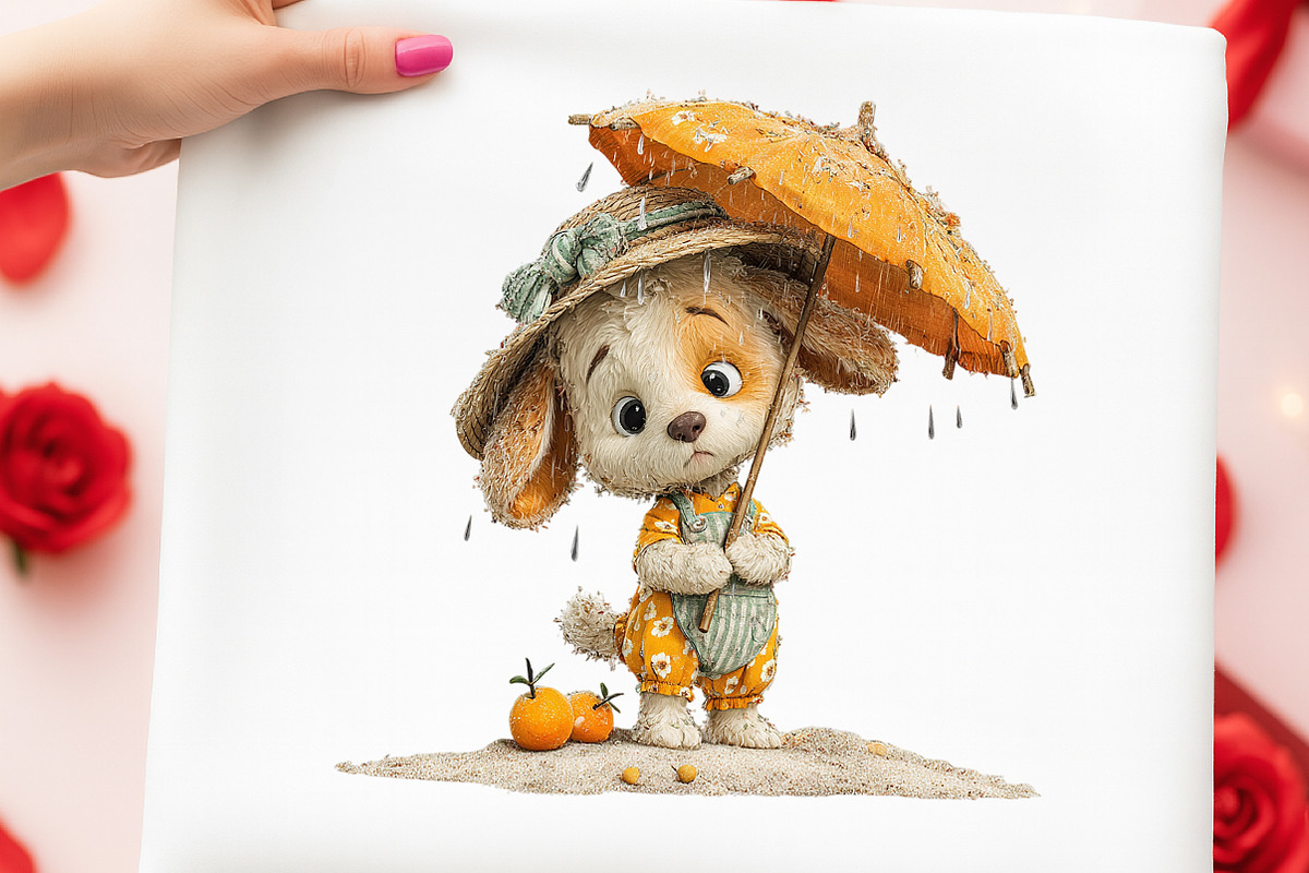 Funny Summer Beach Animals Clipart, an Illustration by Digital Artistic99 (Photo 5 of 11)