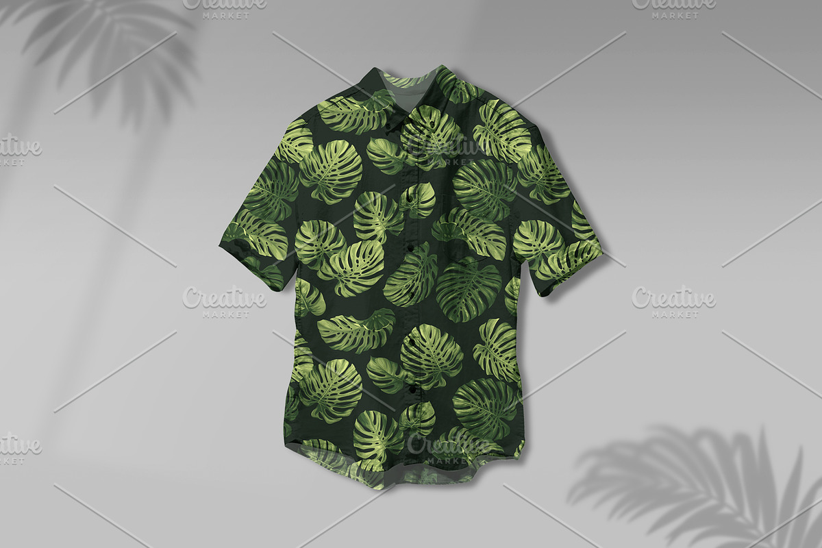 Tropical design. Monstera leaves., a Pattern Graphic by Anna Smirnova (Photo 7 of 11)