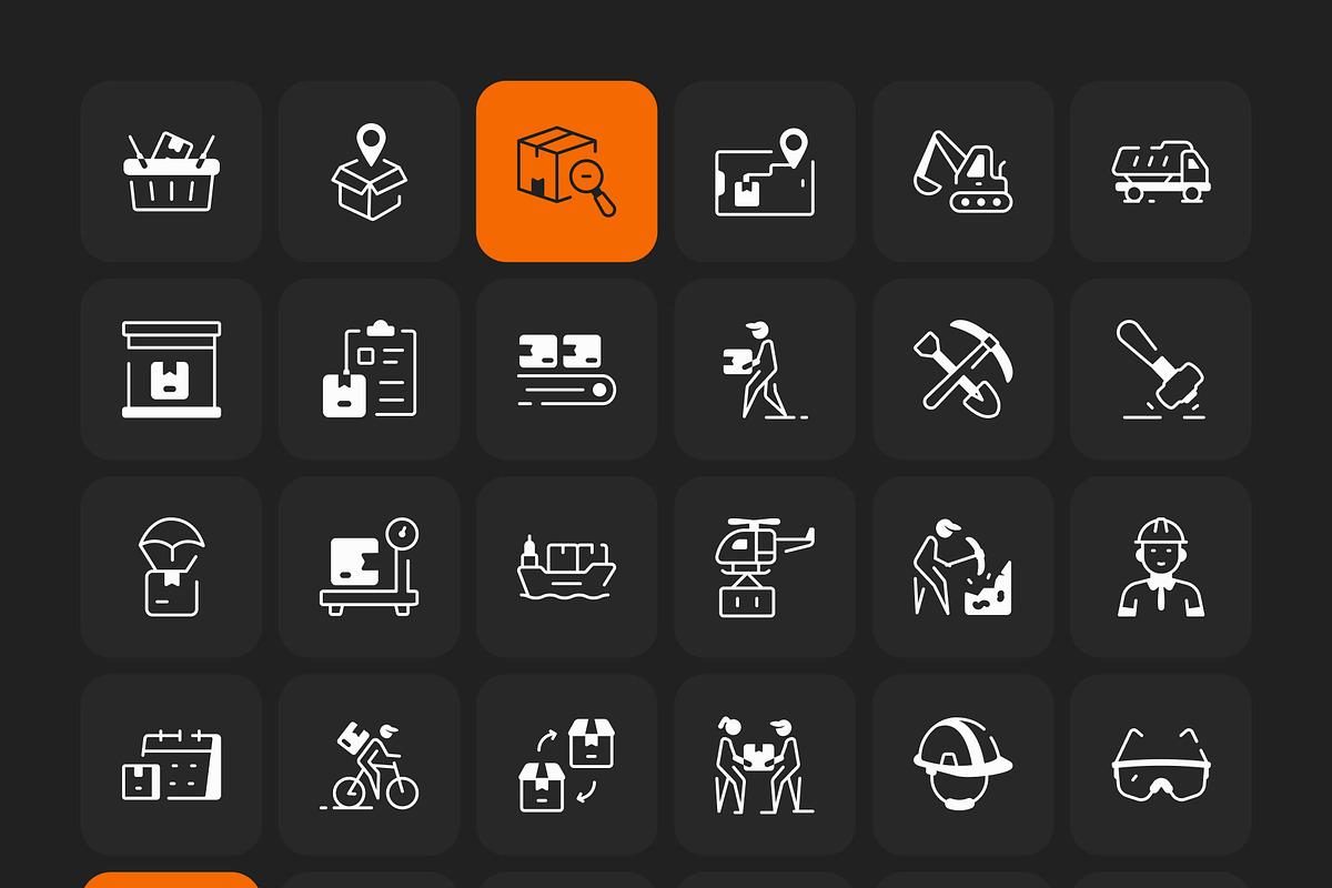 300 Modern Industry Icons, a Solid Icon by Creative Stall (Photo 8 of 10)