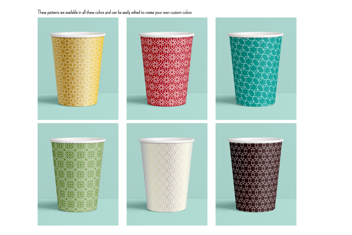 Seamless Brown Moroccan Patterns preview 3