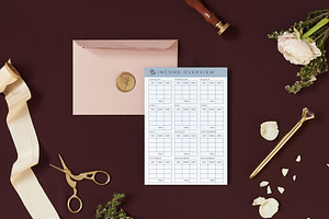 Income Tracker Planner