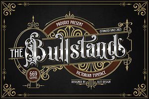 Bull Stand Typeface