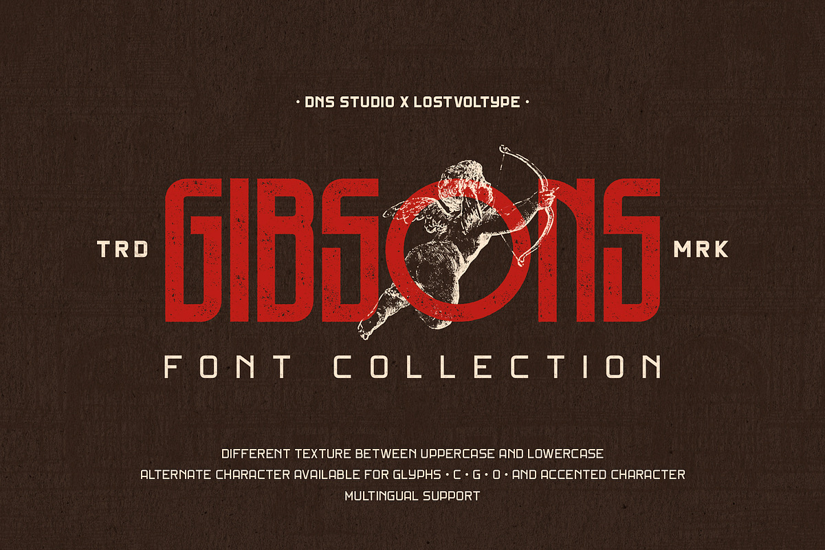 Gibsons Font Collection preview 7
