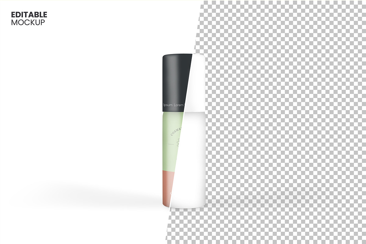 Mini Spray Bottle Mockup, a Product Mockup by graphypix (Photo 2 of 4)