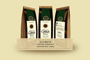 THE ULTIMATE PRODUCT PACKAGE LABEL, a Merchandise Mockup by Vova (Thumbnail 4 of 6)