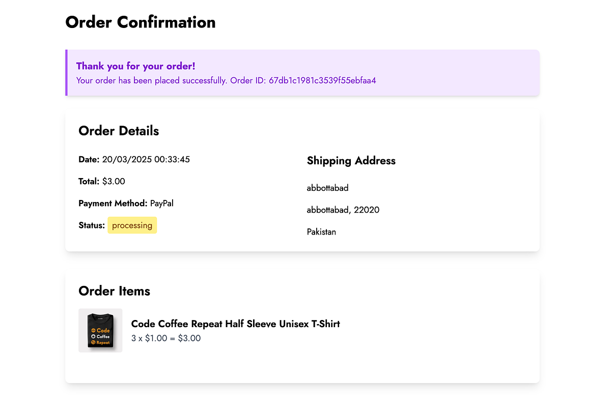 Full-Stack E-Commerce Platform, an App Template by Waleed Codes (Photo 19 of 44)