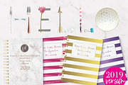 Monthly Planner | InDesign Template, a Stationery Template by Planner Templates (Thumbnail 1 of 17)
