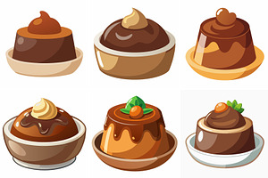 Delicious Chocolate and Caramel, an Object Graphic by Billah Hub
