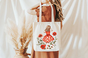 Little Summer Girl PNG Clipart, an Illustration by designcity5 (Thumbnail 3 of 5)