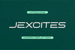 Jexcites Font