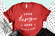 Bella Canvas 3001 Graphic Mockups, a Shirt Mockup by lock and page (Thumbnail 51 of 65)