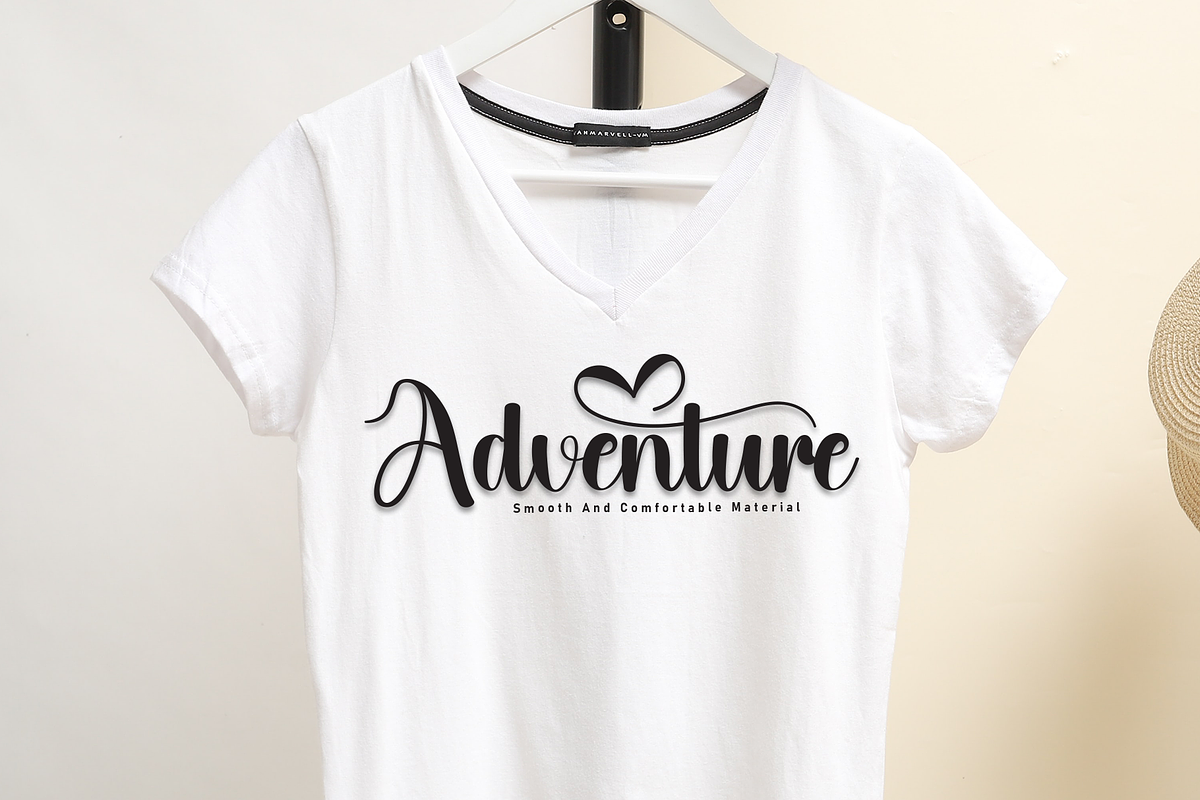 Mountain | Script Font, a Handwritten Font by Scratchones (Photo 3 of 9)