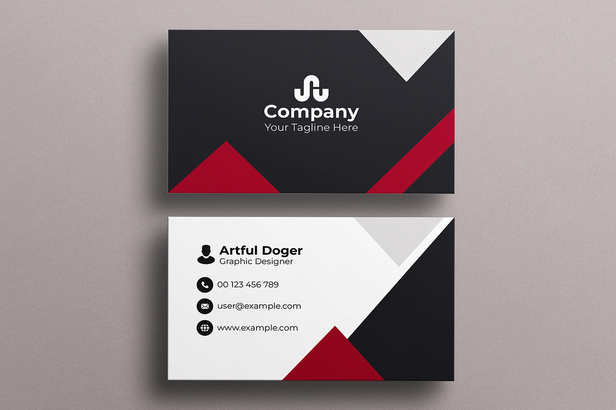 Business Card Design, a Business Card Template by MightyDesign (Photo 3 of 6)