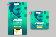 OnLine Course Banner Set, a Templates & Theme by McLittle Stock (Thumbnail 2 of 4)