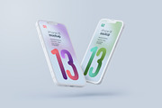 iPhone 12, 13, 14 Pro Clay Mockup, an iPhone Mockup by Deeplab (Thumbnail 14 of 53)