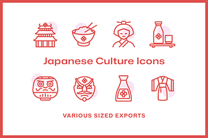 40 Japanese Culture Icons