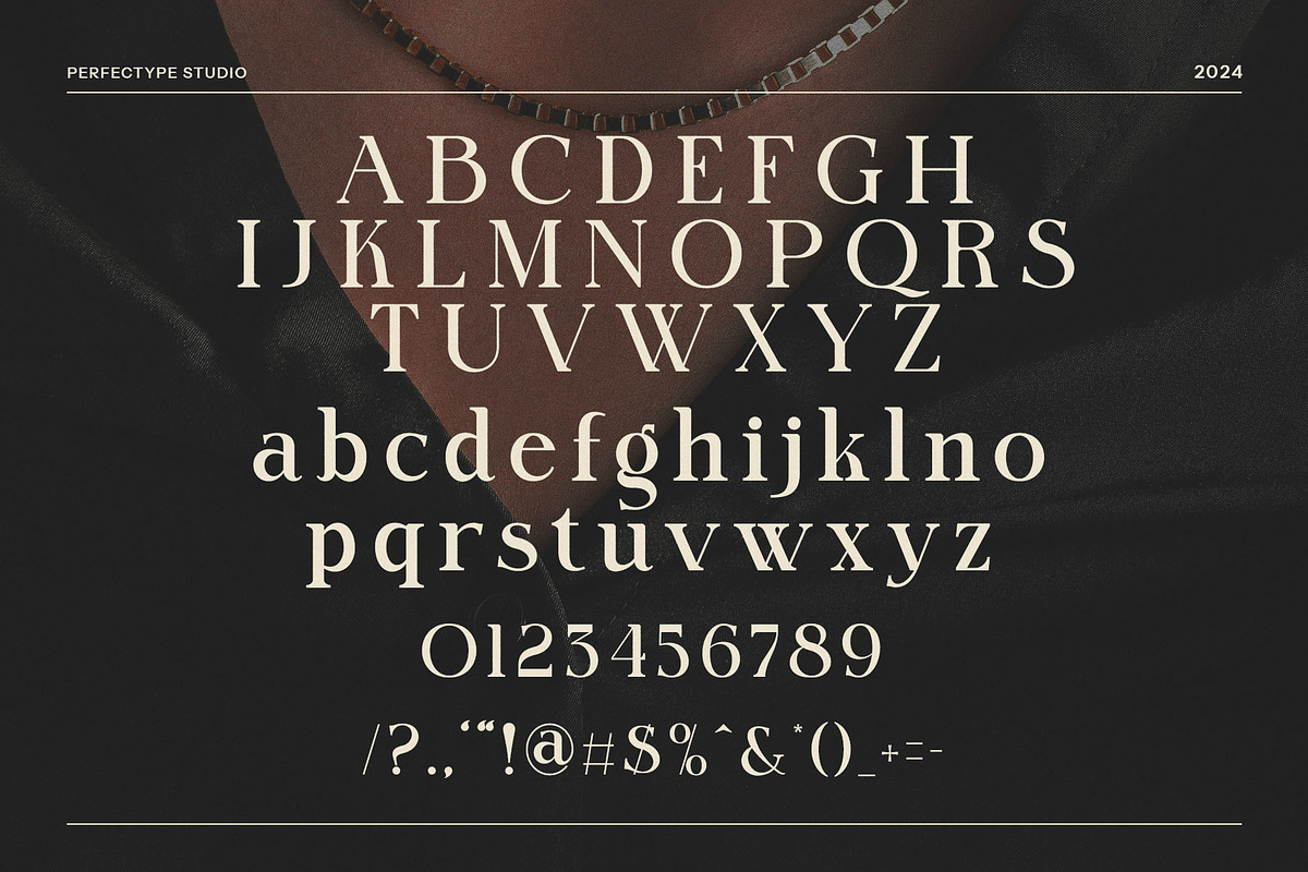 Ramita Johns Stylish Serif Font, a Serif Font by Perfectype (Photo 7 of 8)