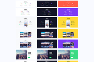 80% Sale. Picasso Landing UI Kit