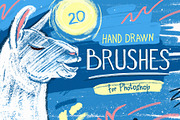 Essential Hand-Drawn Brushes, a Brush Add-On by pixelbuddha.net (Thumbnail 1 of 9)