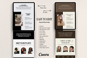 Hairstylist Booking Website Theme, a Landing Page Template by HAYAG Creatives (Thumbnail 6 of 8)