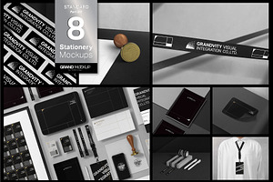 8 Stationery Mockups (Standard) 2/2