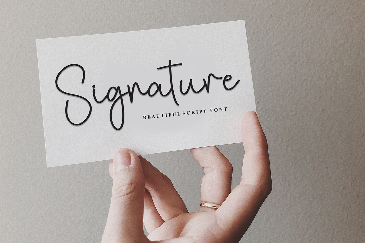 Handsome | Script Font, a Handwritten Font by Scratchones (Photo 5 of 9)