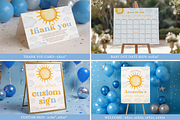 Yellow Sun Baby Shower Party Bundle, a Templates & Theme by VeliusCreativeStudio (Thumbnail 3 of 9)