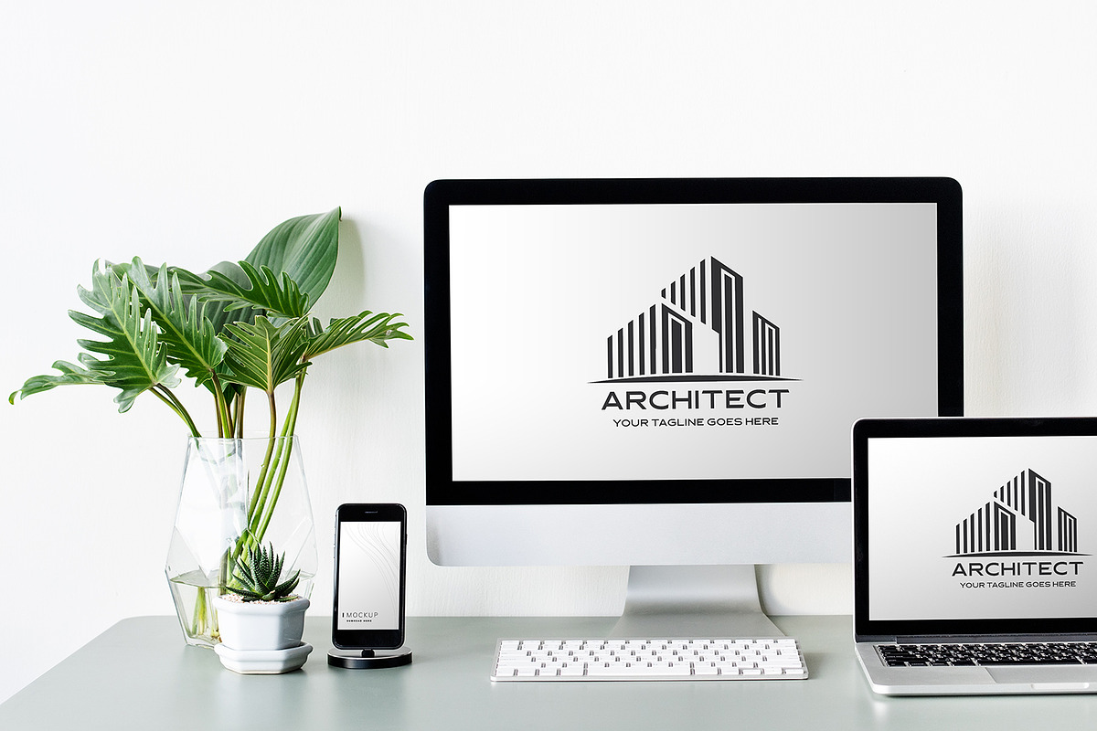 Modern Architecture Logo Template, a Branding & Logo Template by YUDesignStore (Photo 6 of 8)