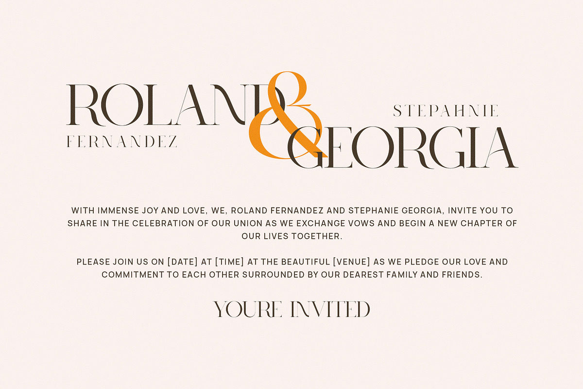Nebuih Elegant Serif Font Typeface, a Serif Font by Perfectype (Photo 2 of 6)
