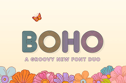 Boho Font Duo, a Font by Salt & Pepper Designs