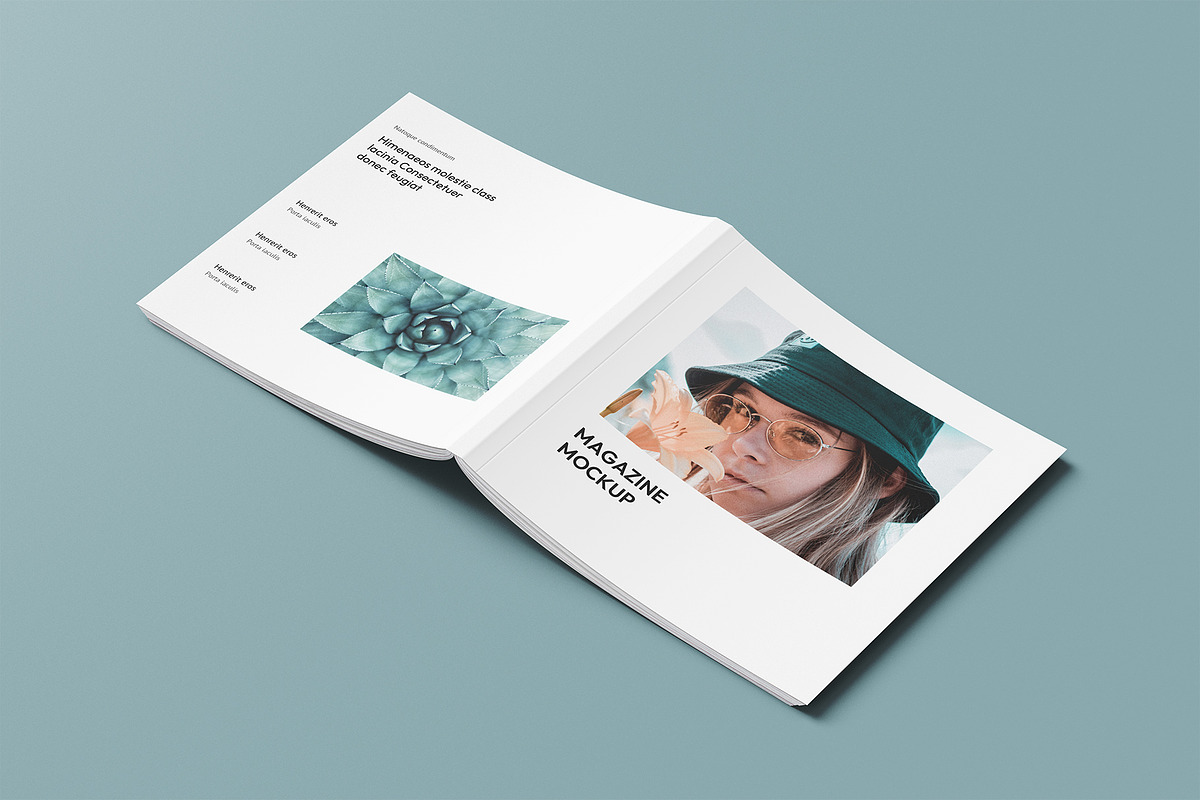 Square Magazine / Brochure Mockup, a Books & Magazine Mockup by Mockup Supper (Photo 12 of 22)