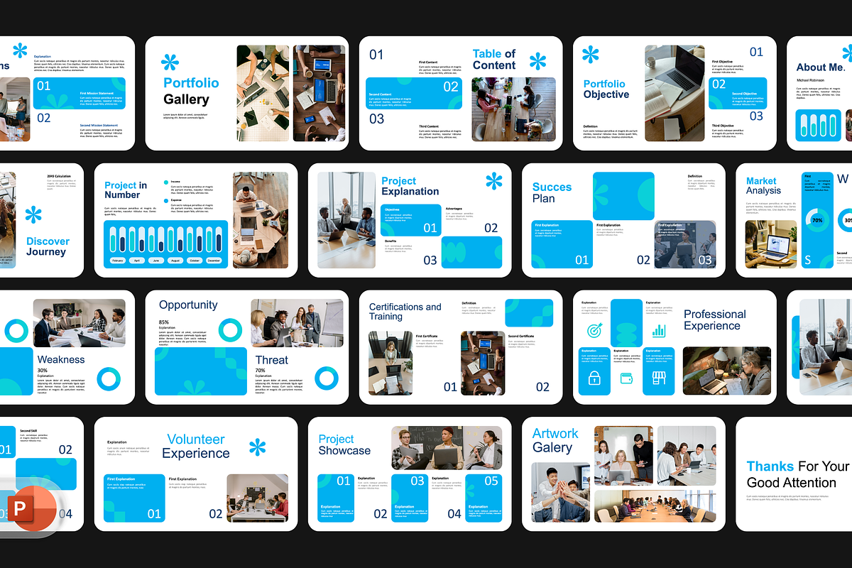 Portfolio Presentation Template