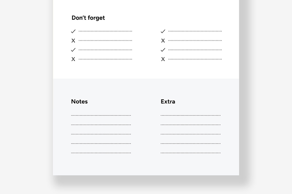 Daily Planner Layout, a Stationery Template by ContestDesign (Photo 7 of 7)