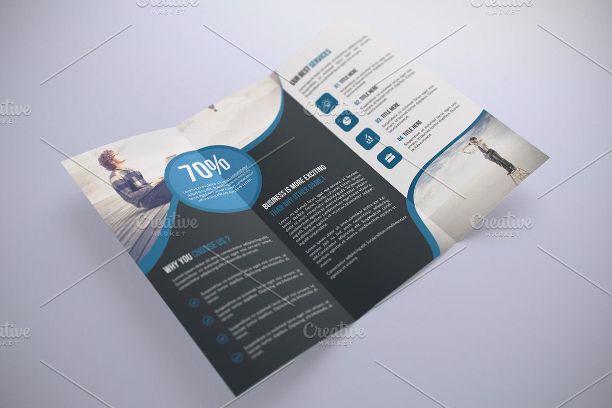 Trifold Brochure Template, a Brochure Template by Alice_s (Photo 6 of 9)