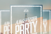 American Party Flyer Template, a Flyer Template by Graphicfy Templates (Thumbnail 2 of 5)